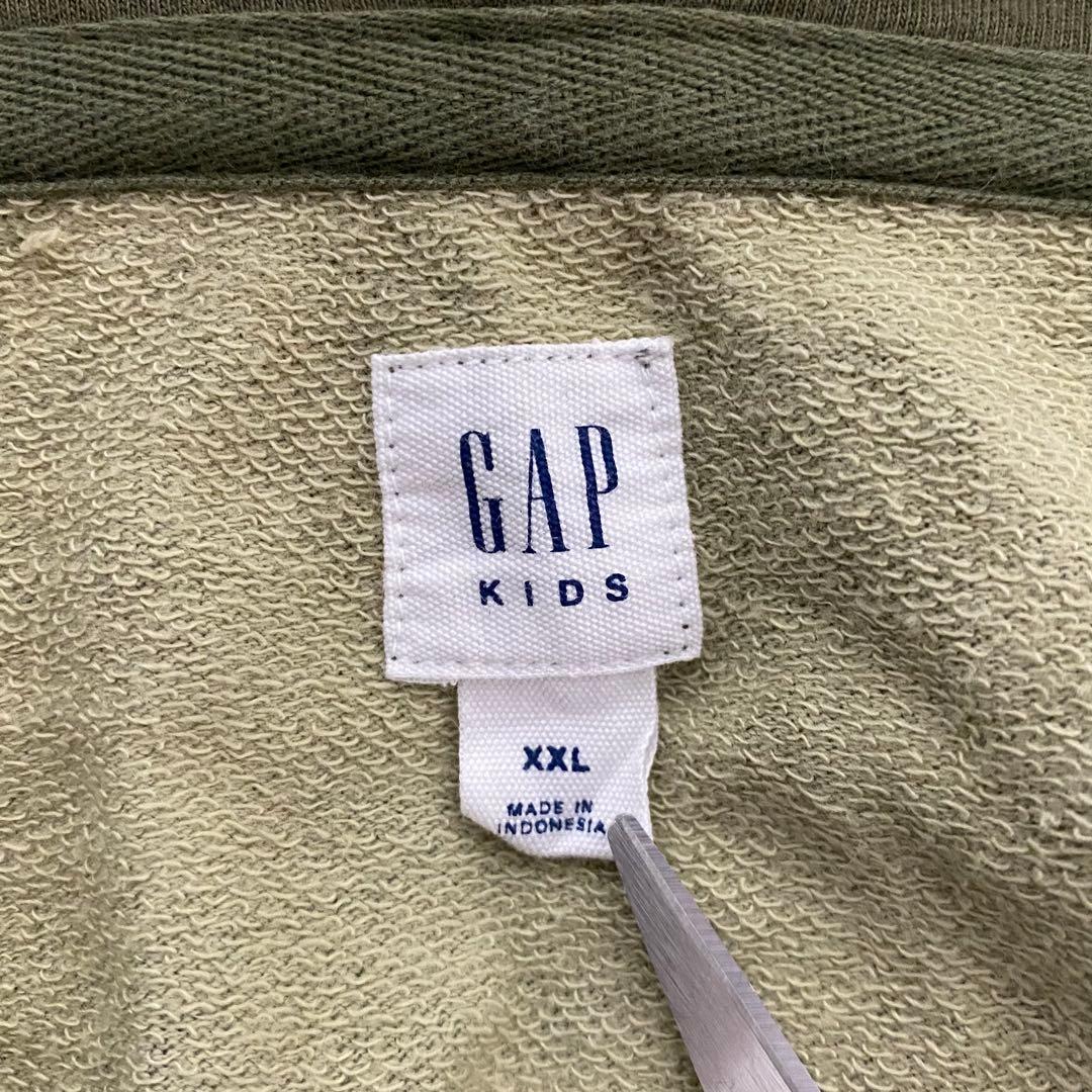 【レア】GAP パーカー y2k 迷彩 スパンコール フルジップ 平成ギャル