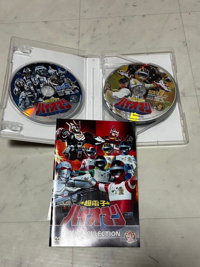 【予約済】超電子バイオマン DVD COLLECTION VOL.1 & 2