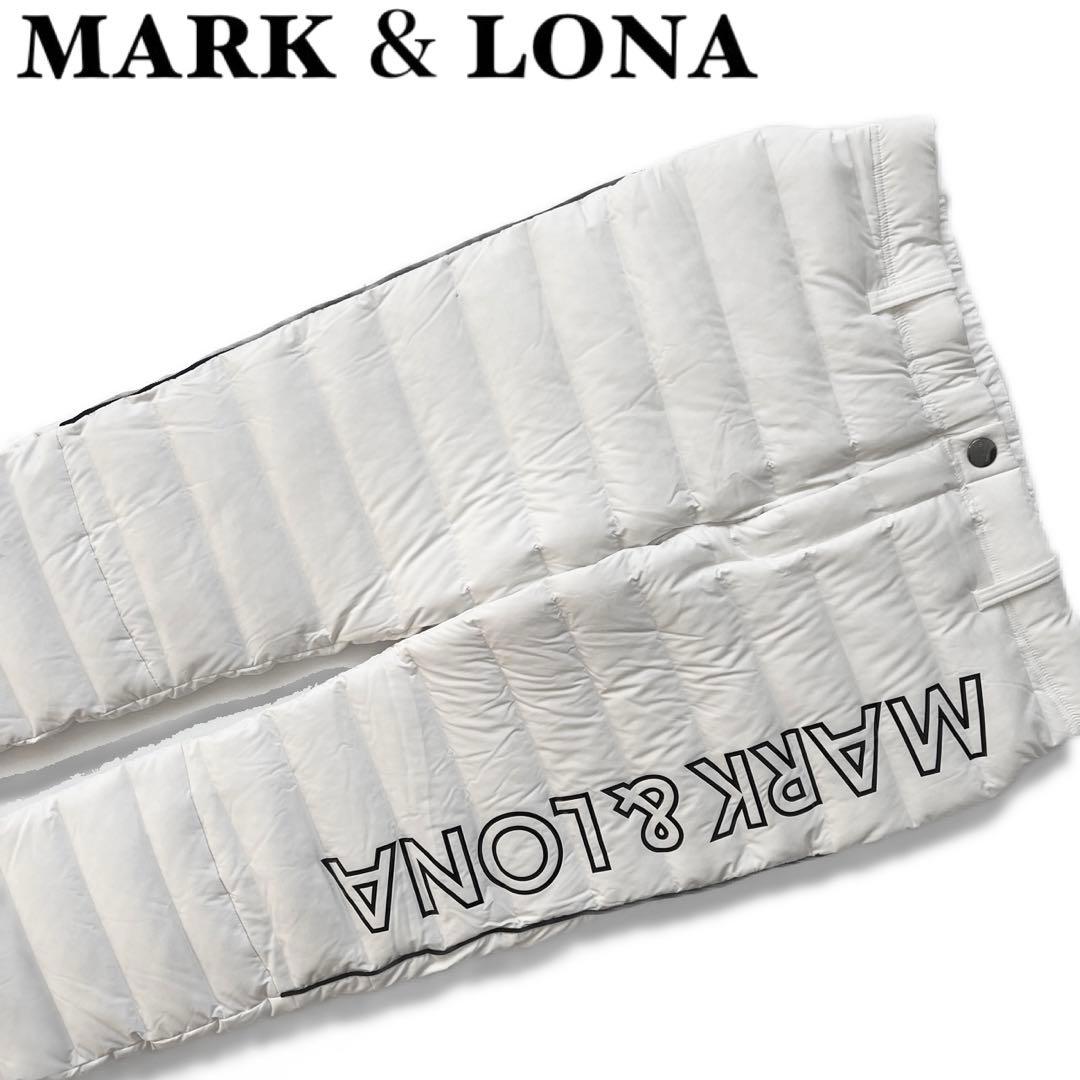 MARK&LONA マークアンドロナ　ダウンパンツ　中綿　ゴルフ　50 XL 白