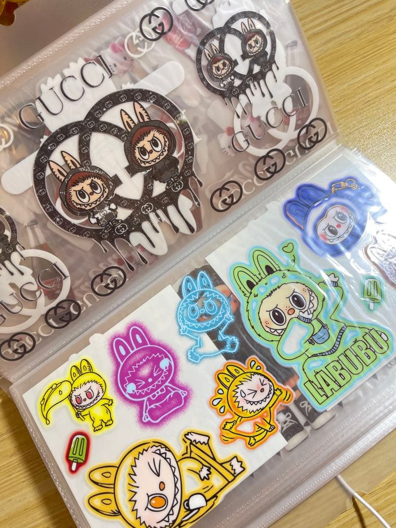 カプラ　カップラップシール　専用フォルダー　50ポケット　100枚収納　5冊
