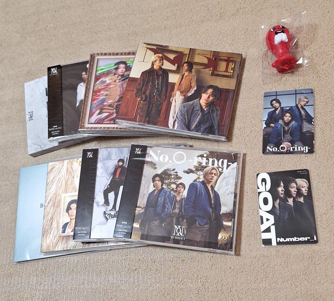 Number_i NO.Ⅱ NO.Ⅰ NO.0 CD 通常盤 初回限定盤