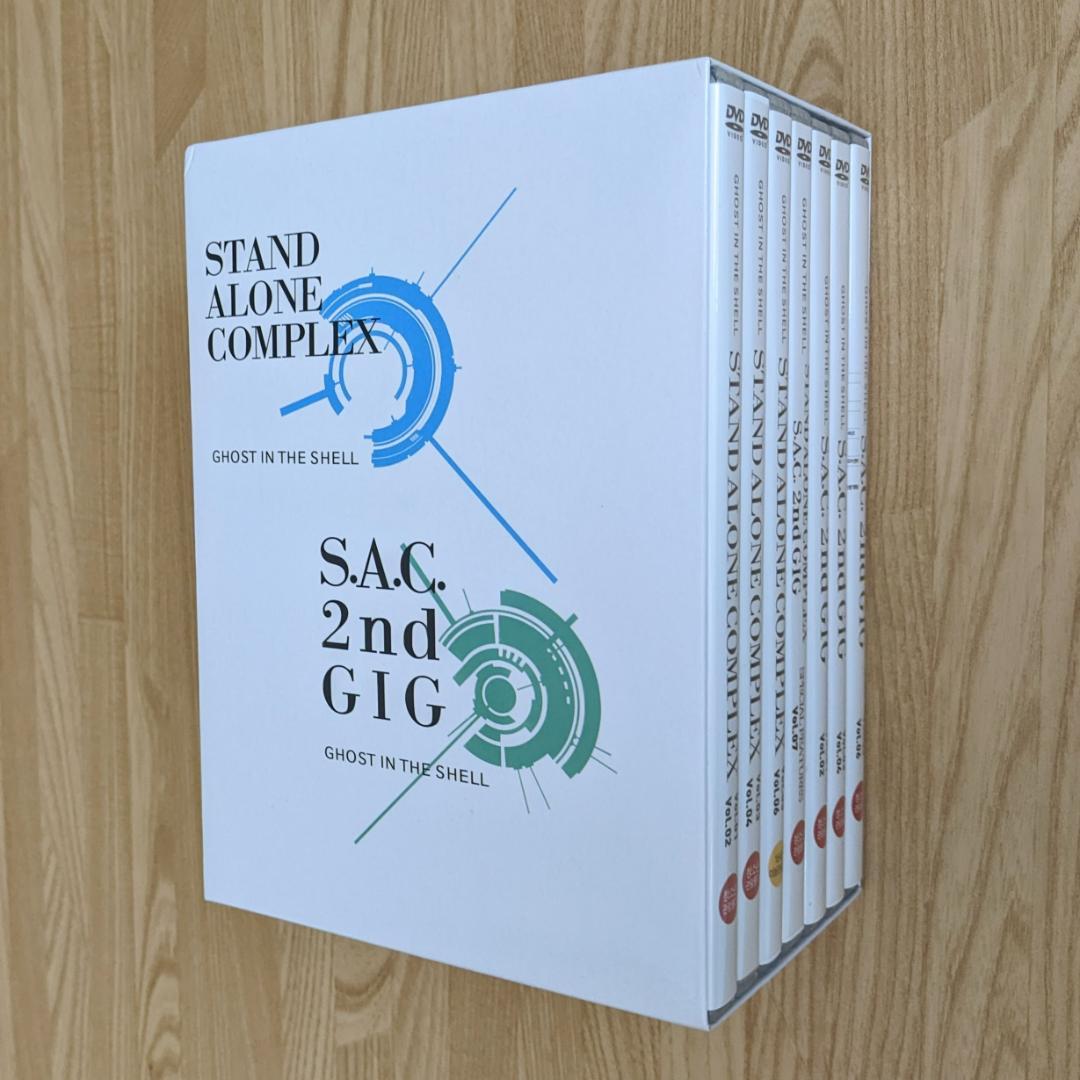 中古 韓国正規盤 攻殻機動隊 アニメ DVDBOX S.A.C. 2nd GIG