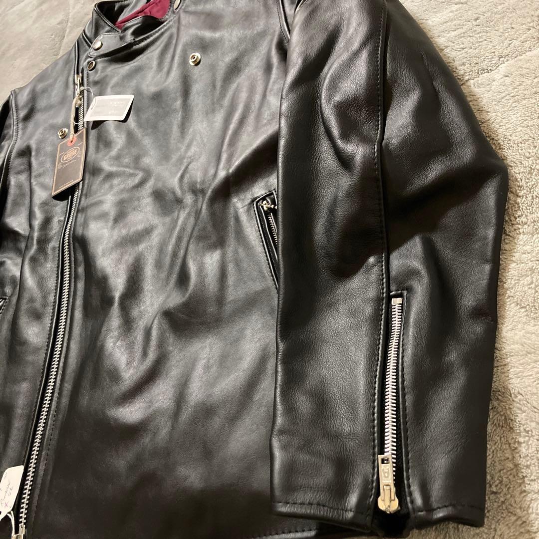 新品　希少ビッグサイズ46 JAMES GROSE リカルド　ダブルライダース