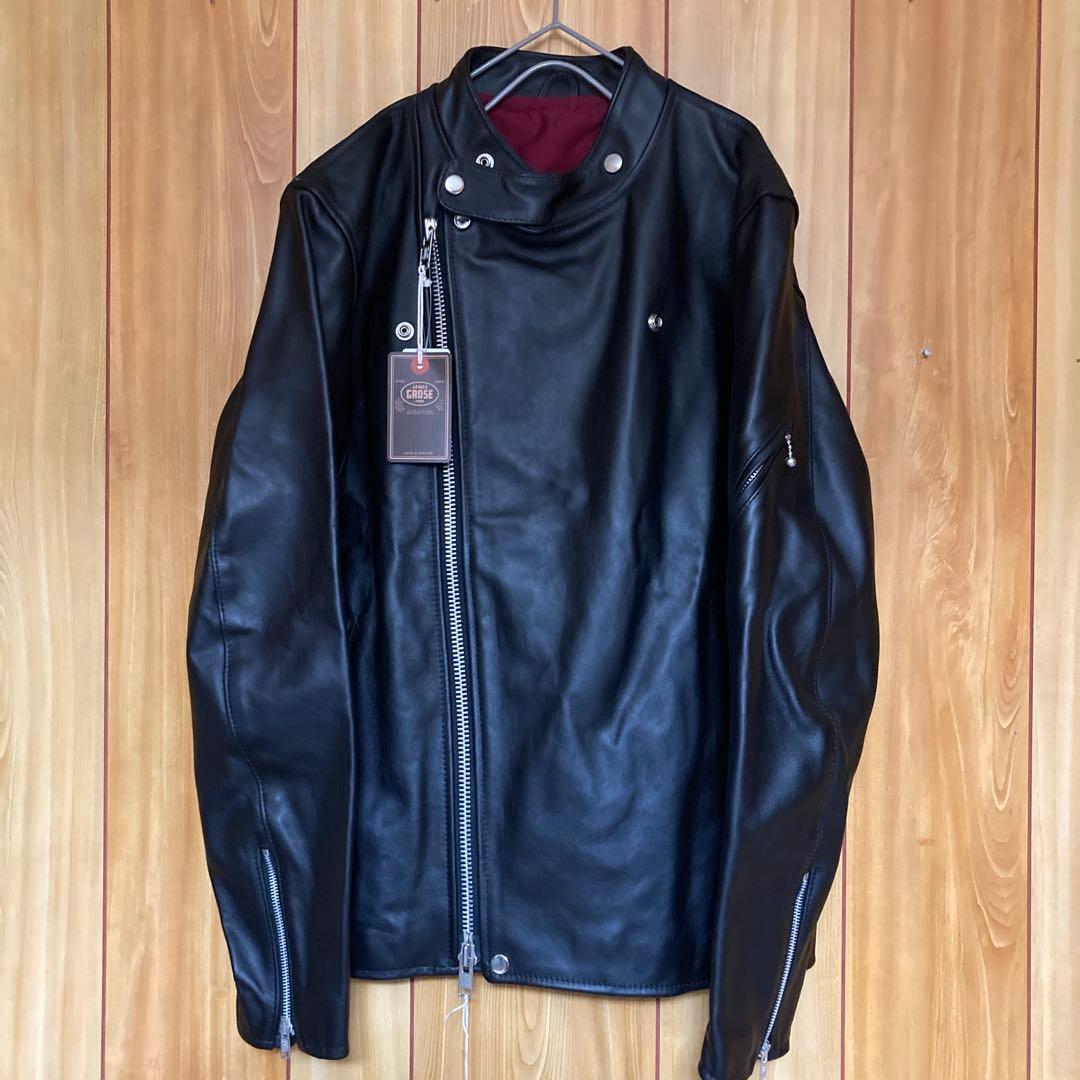 新品　希少ビッグサイズ46 JAMES GROSE リカルド　ダブルライダース