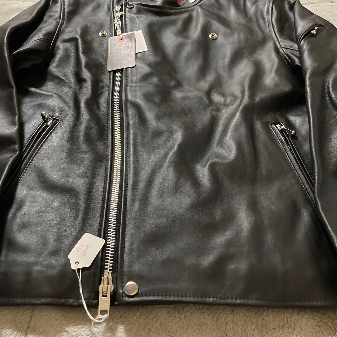 新品　希少ビッグサイズ46 JAMES GROSE リカルド　ダブルライダース
