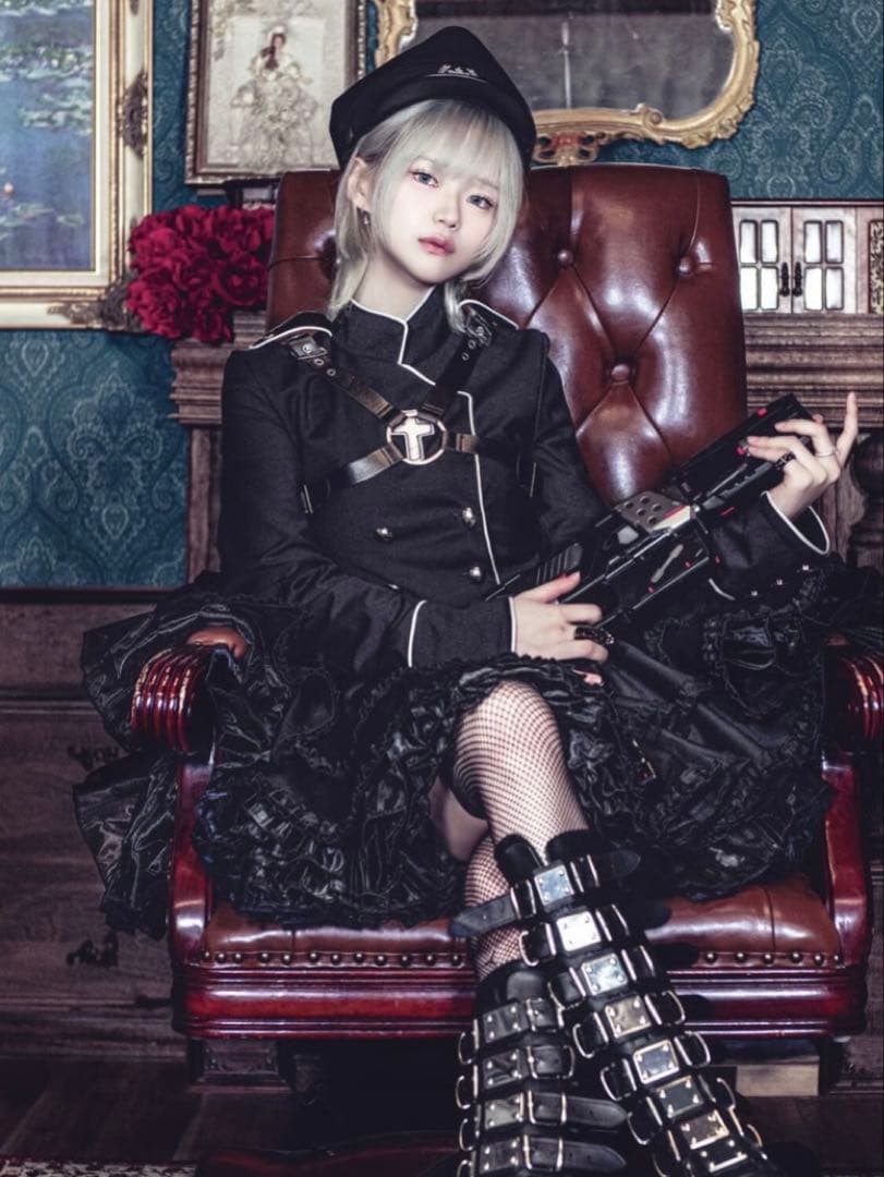 《人気完売品》HIDOLATRAL THEODOL 拘束十字架軍服 ジャケット