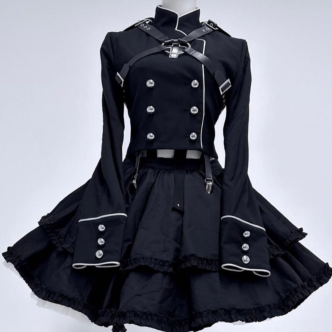 《人気完売品》HIDOLATRAL THEODOL 拘束十字架軍服 ジャケット