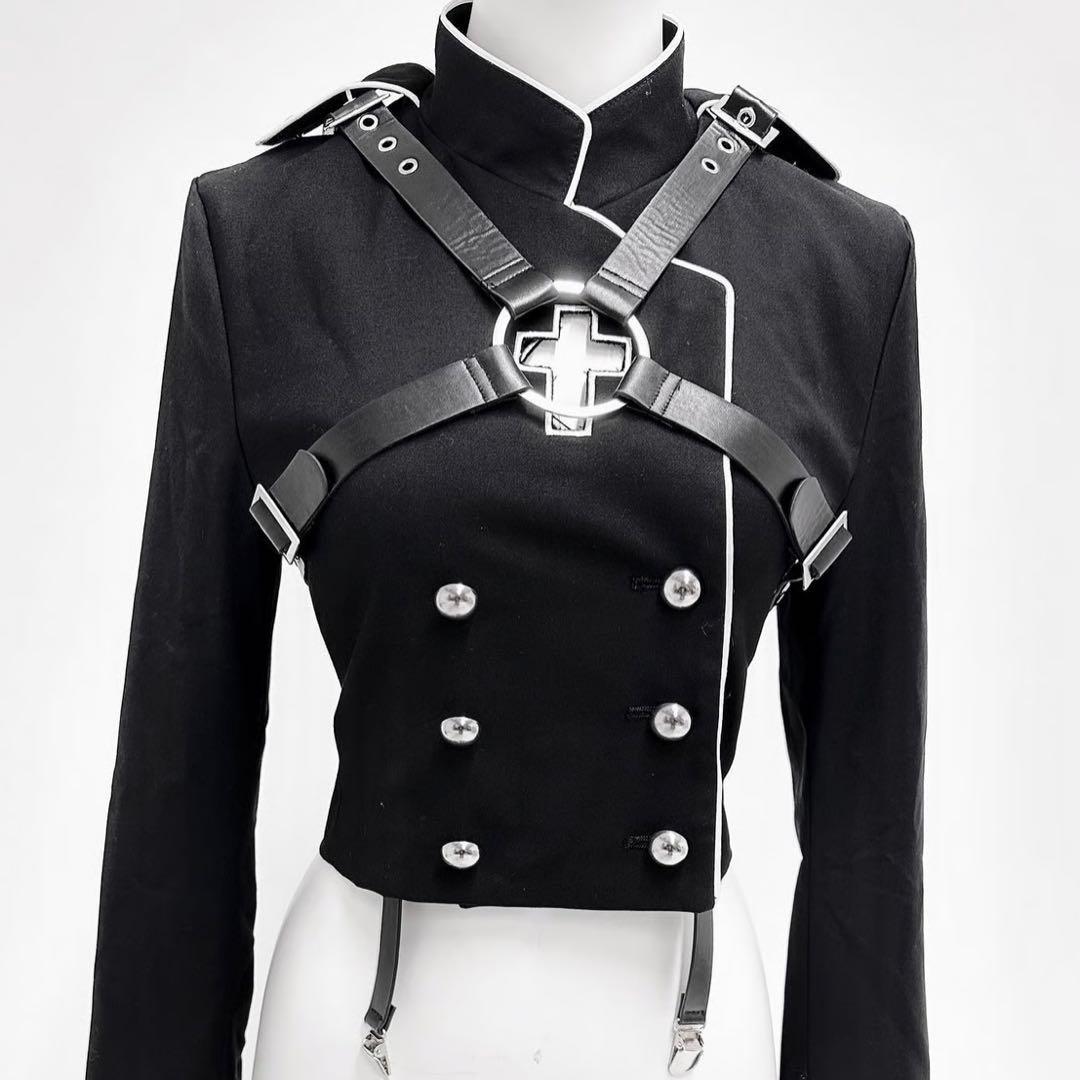 《人気完売品》HIDOLATRAL THEODOL 拘束十字架軍服 ジャケット