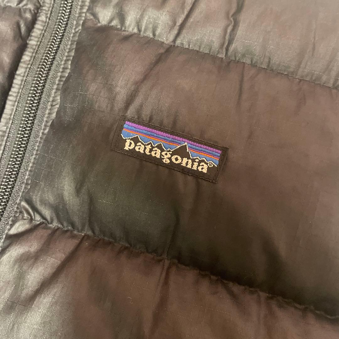 Patagonia メンズ ダウンベスト S 黒　ブラック