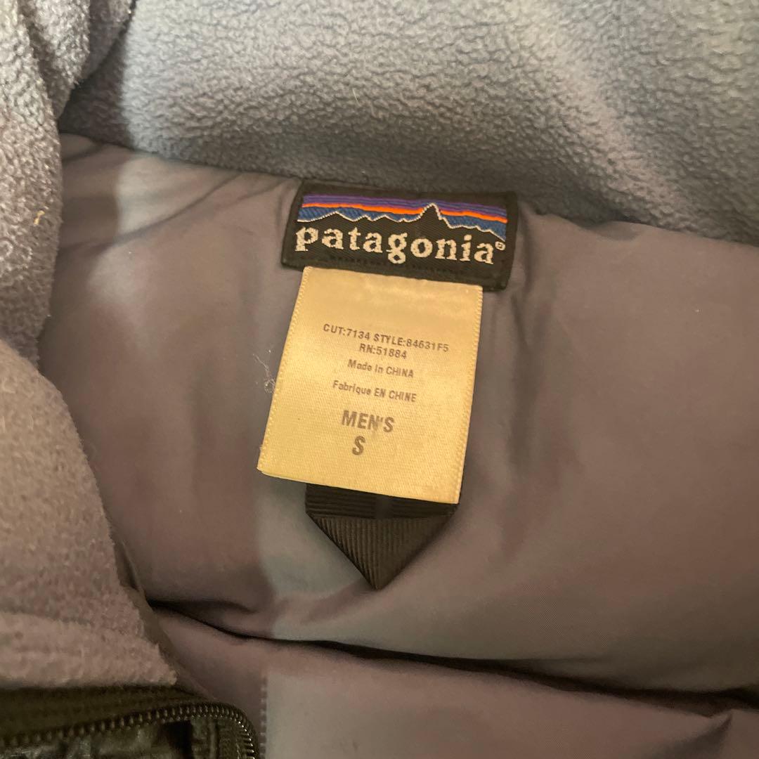 Patagonia メンズ ダウンベスト S 黒　ブラック