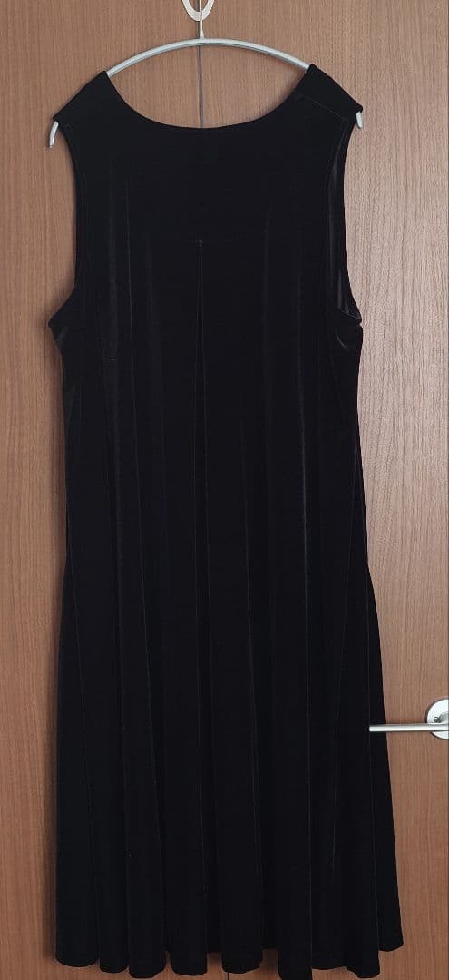 foufou フーフー DRESS #16 ノースリーブベロアワンピース
