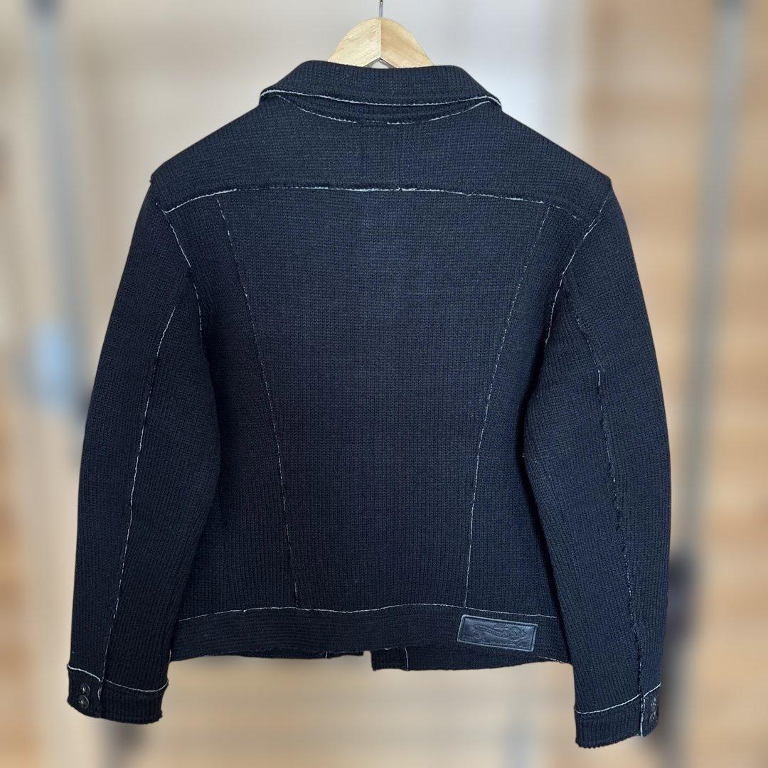 DIESEL ニット素材 Gジャン サイズS