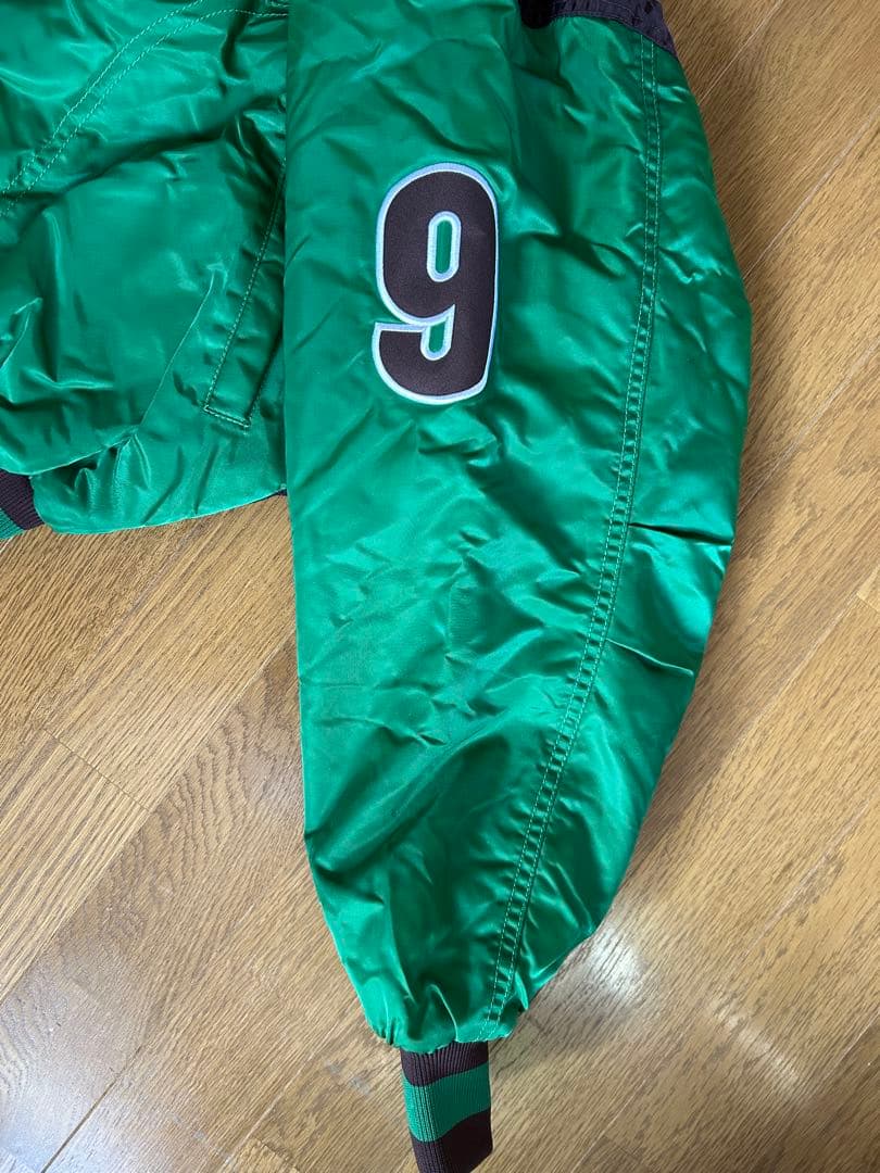 福岡ダイエーホークス スタジャン L グリーン No.9