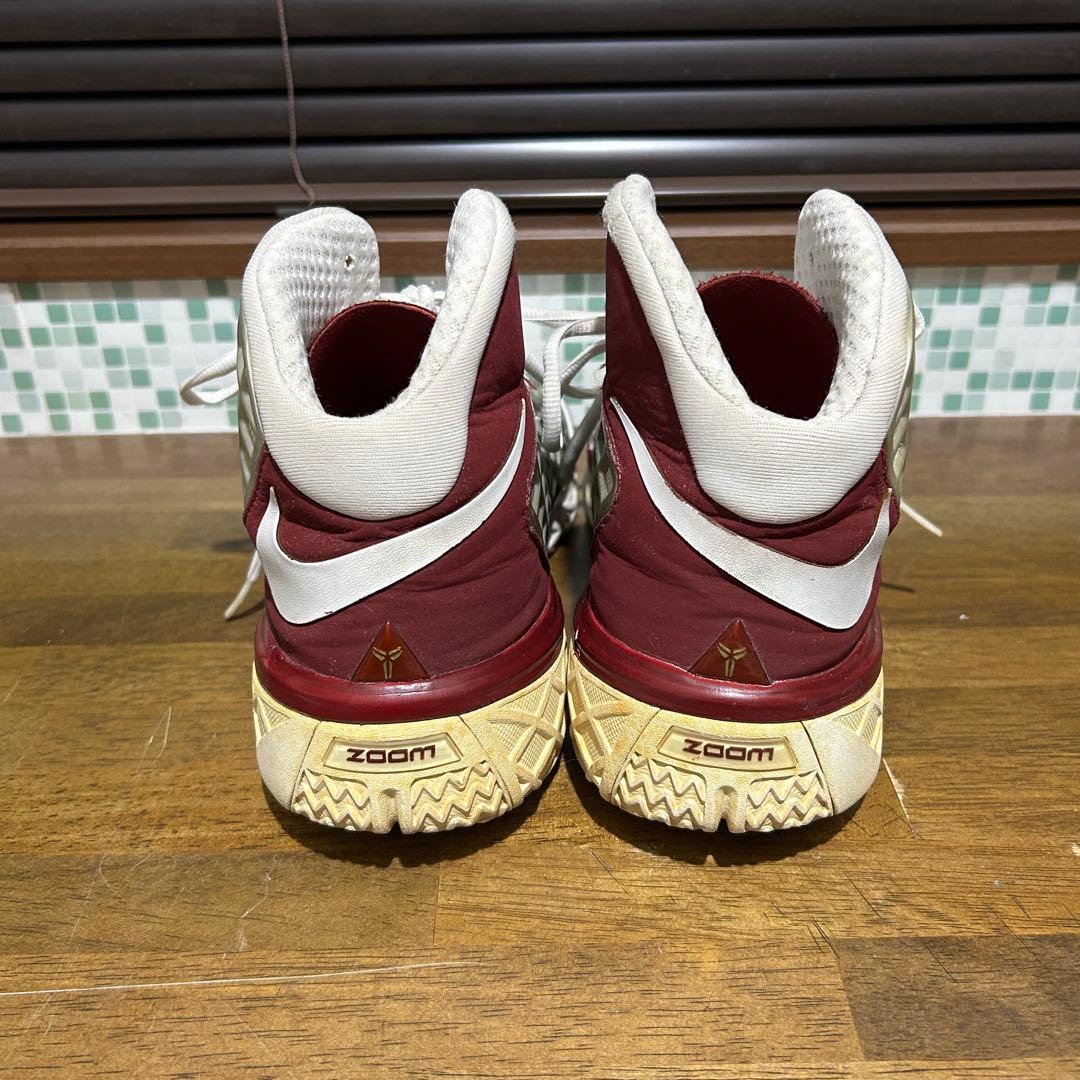 NIKE ZOOM KOBE 3 ホワイト×レッド 27cm