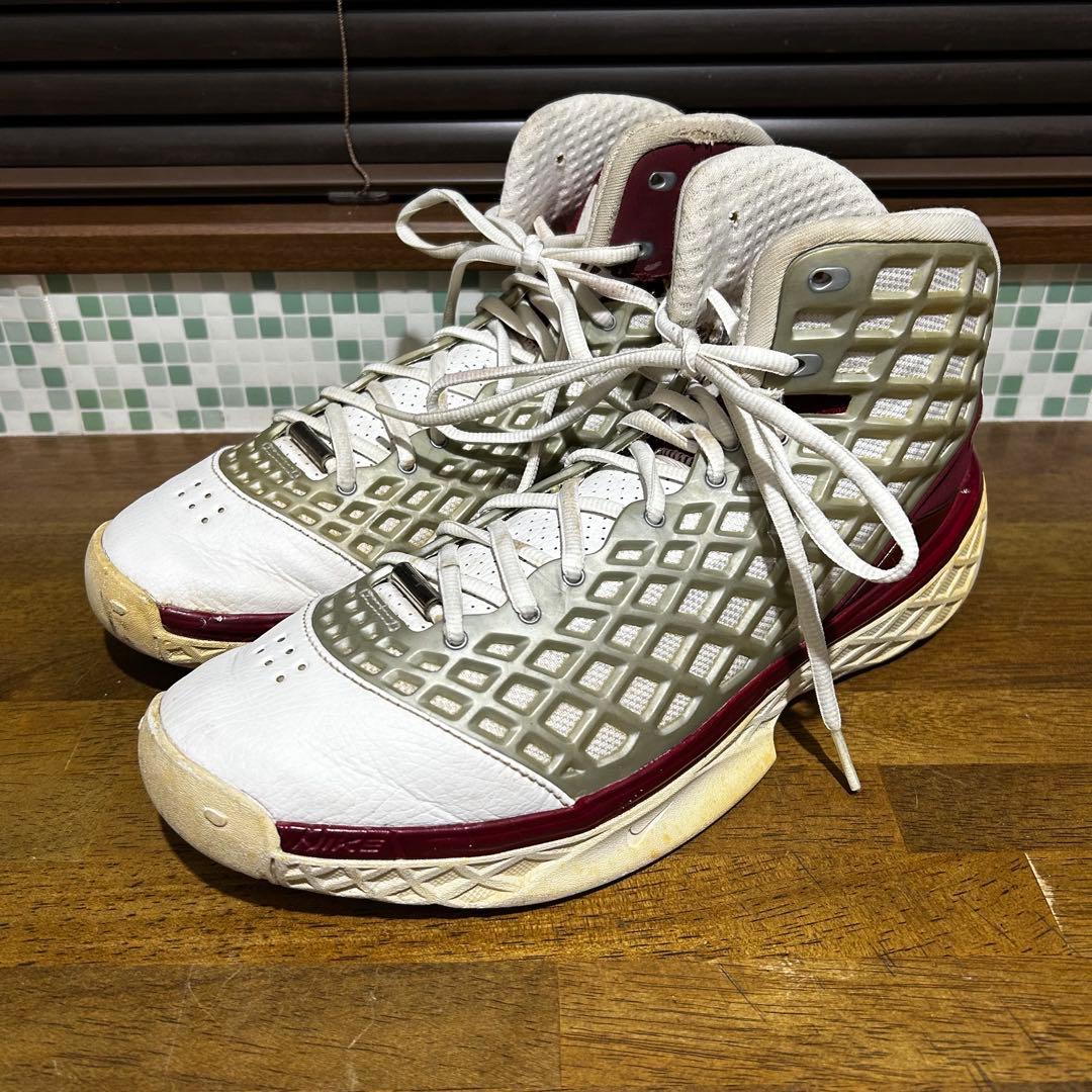 NIKE ZOOM KOBE 3 ホワイト×レッド 27cm