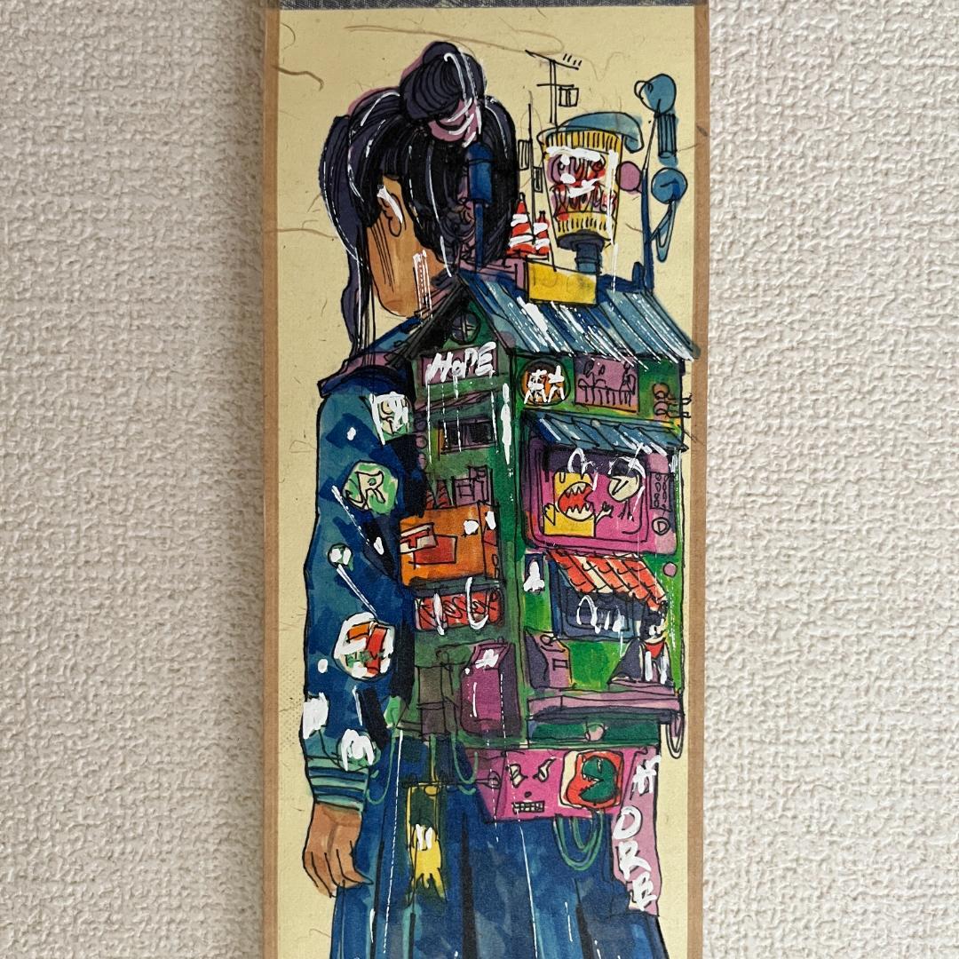 Tokyo Girl Mini scroll/ 東京ガールミニスクロール