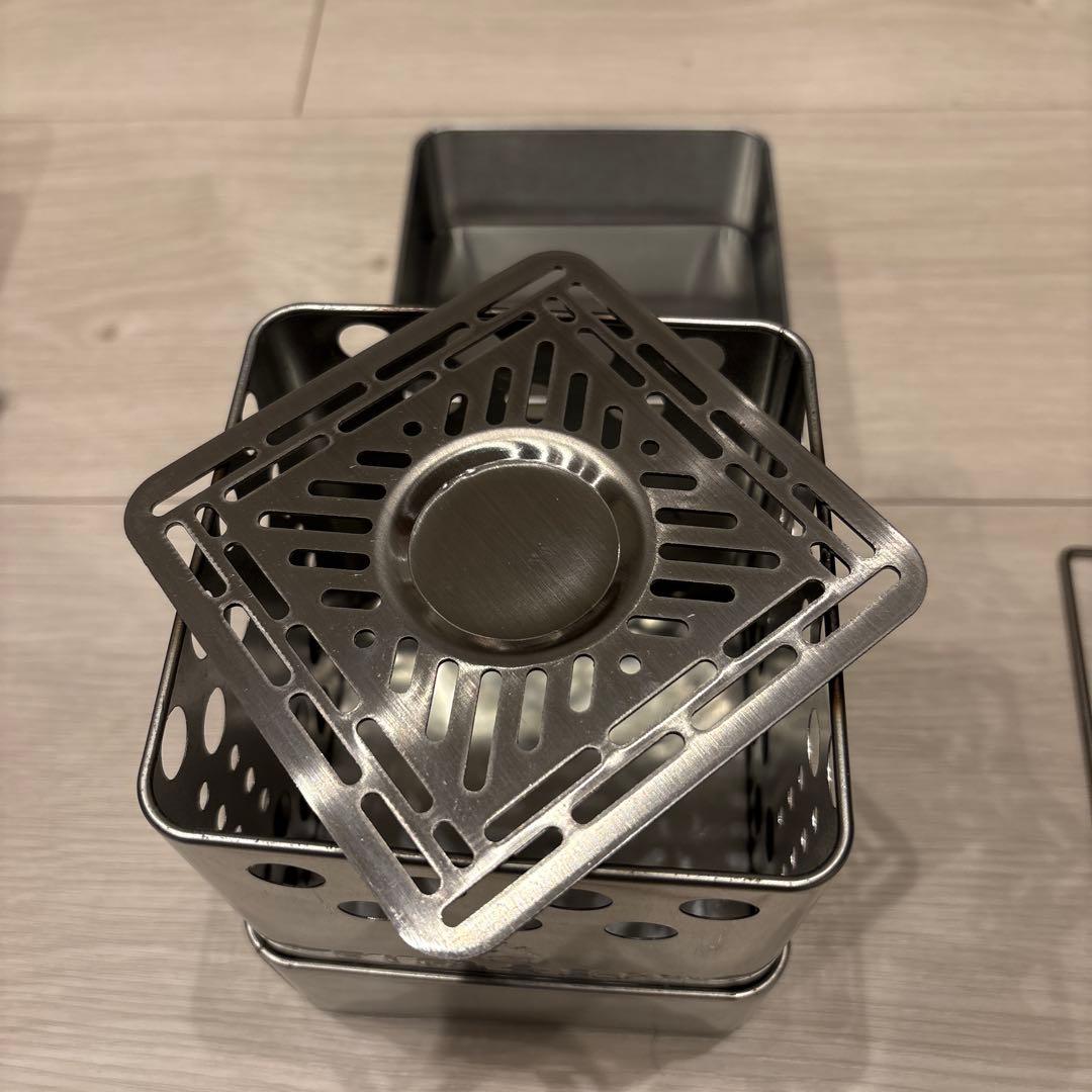 FIREBOX 焚き火台 ステンレス製 収納バッグ付き