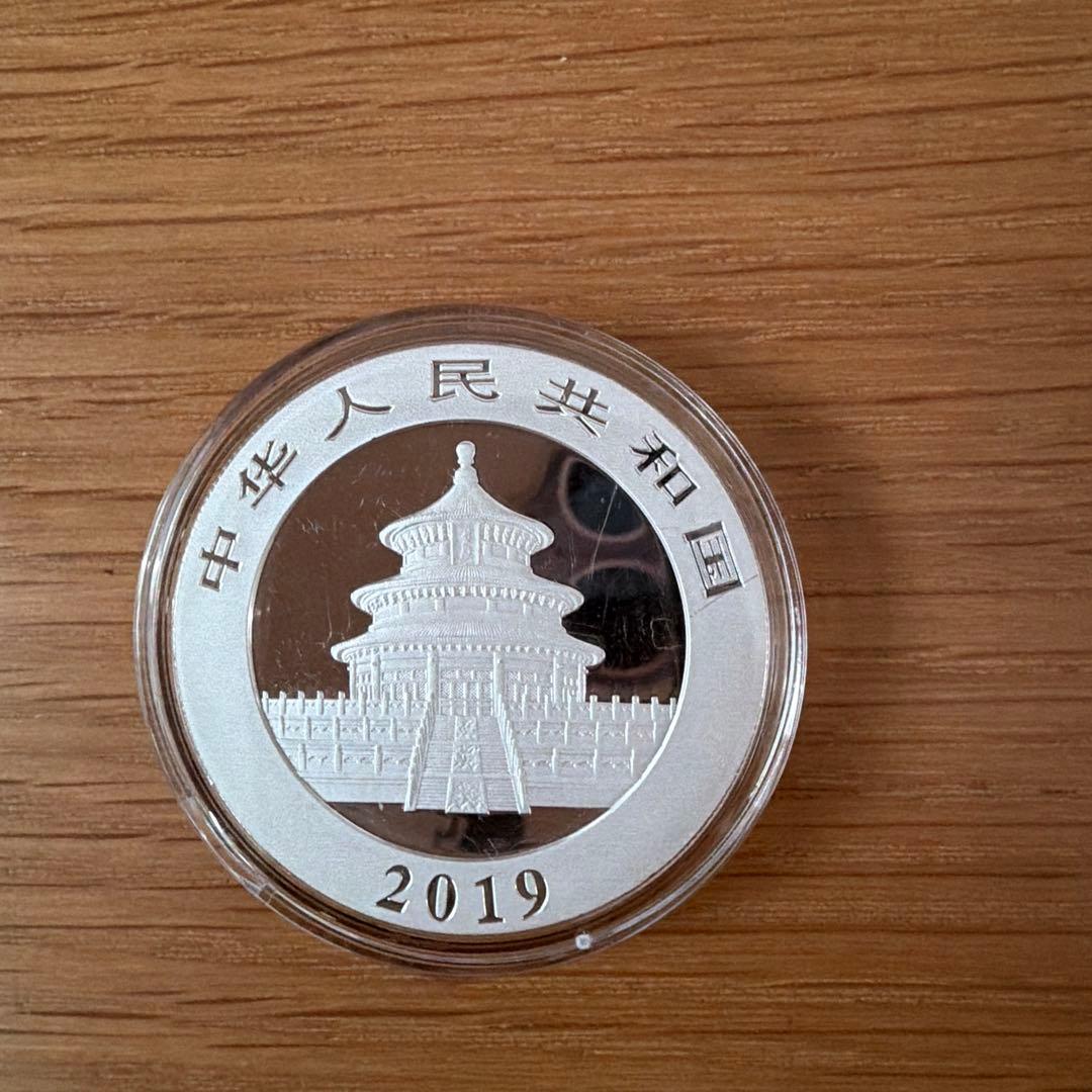 2019年 パンダ銀貨