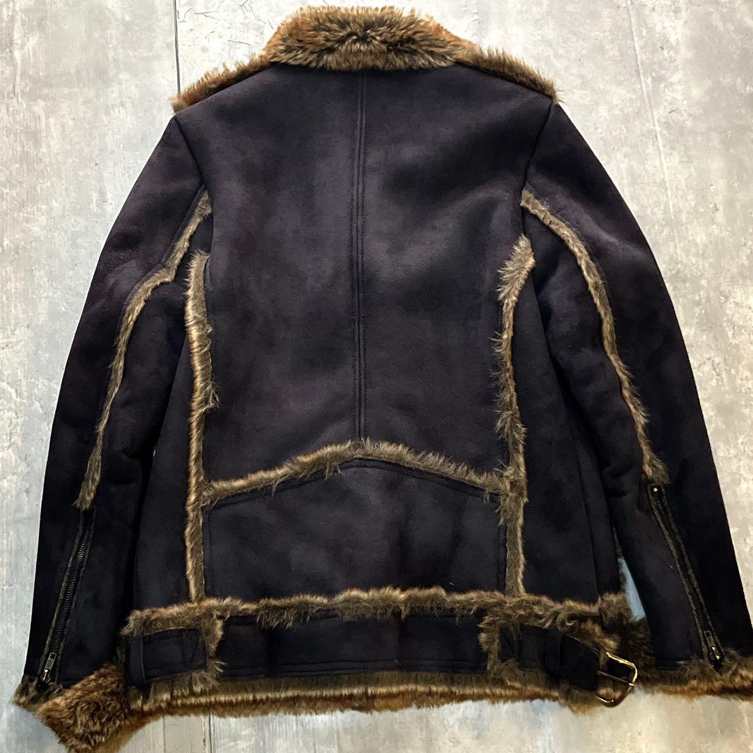 ジャケット・アウター archive 00s fur jacket y2k grunge rock