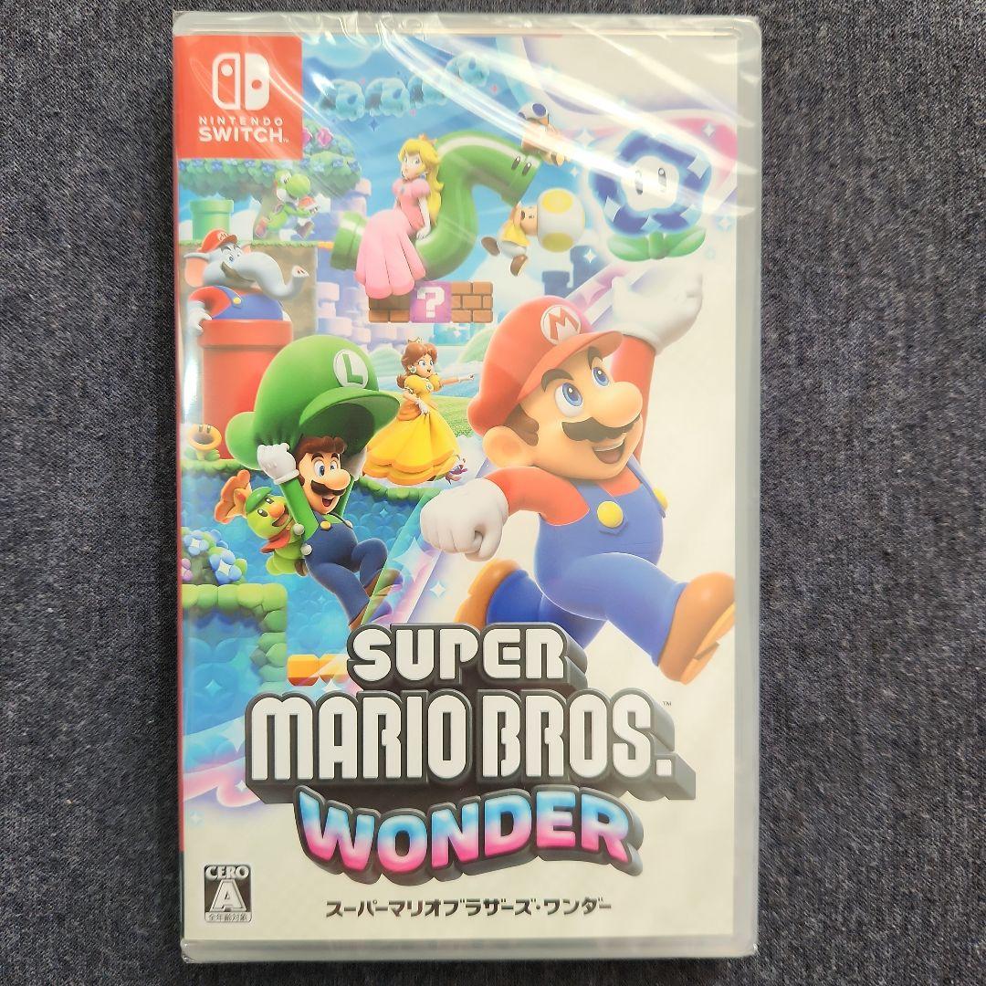 【新品未使用】Nintendo Switch スーパーマリオブラザーズ ワンダー