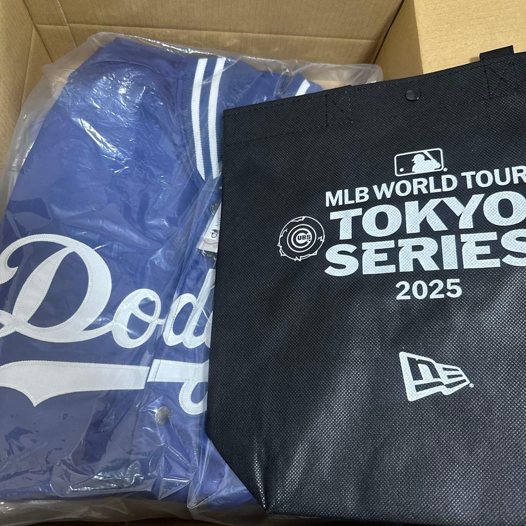 【サナ着用モデル】MLB ドジャースGR8 バーシティジャケット M サイズ