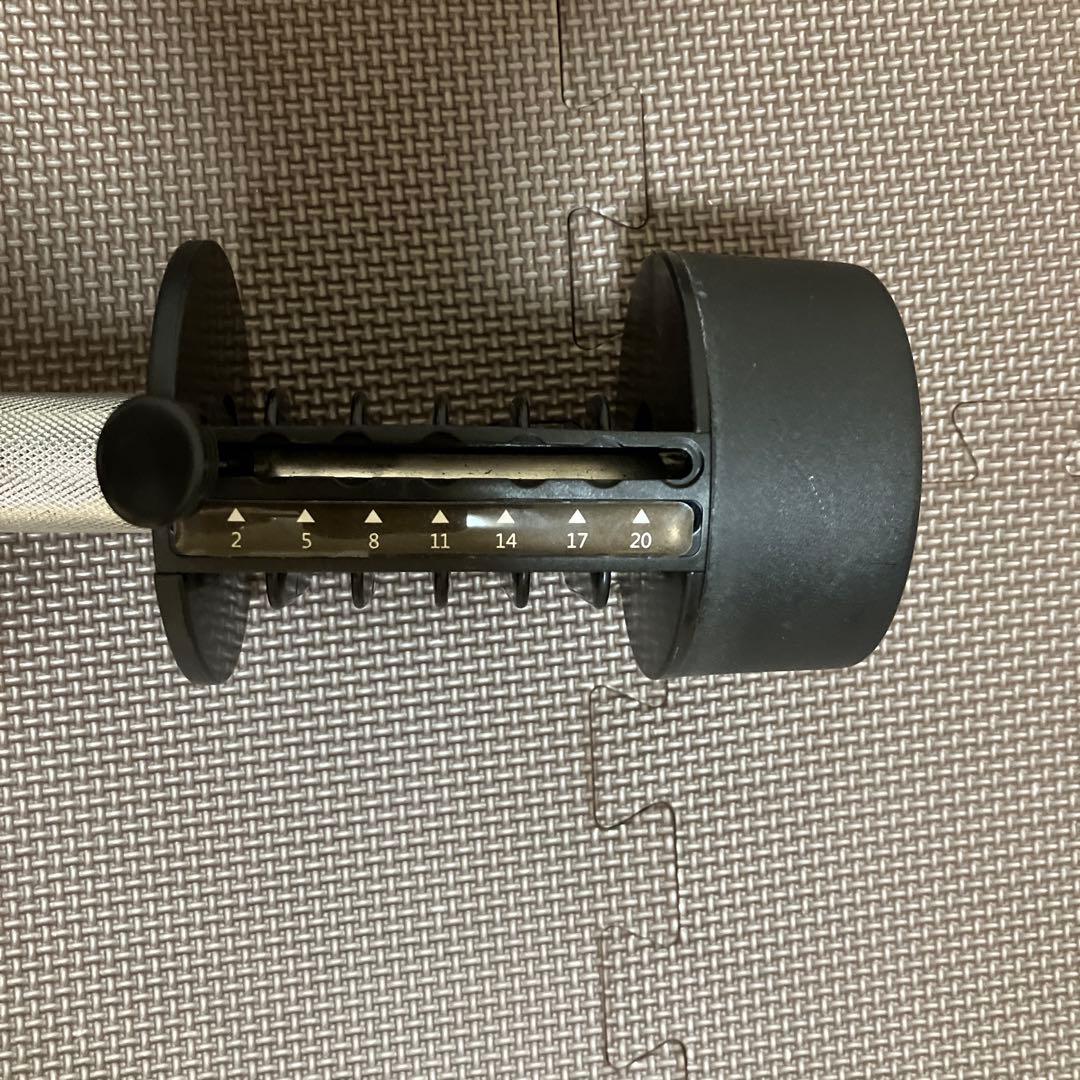 S*O様 【ほぼ新品】STEADY 7段階可変式ダンベル2〜20kg x1個②