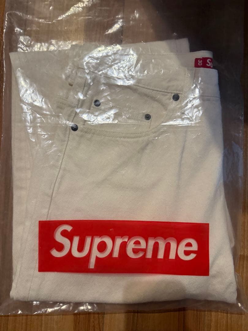パンツ Supreme Baggy Jean Natural 30