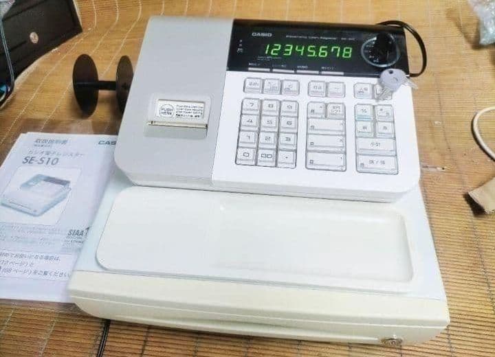 カシオレジスター　SE-S10　人気コンパクト送料無料　331177