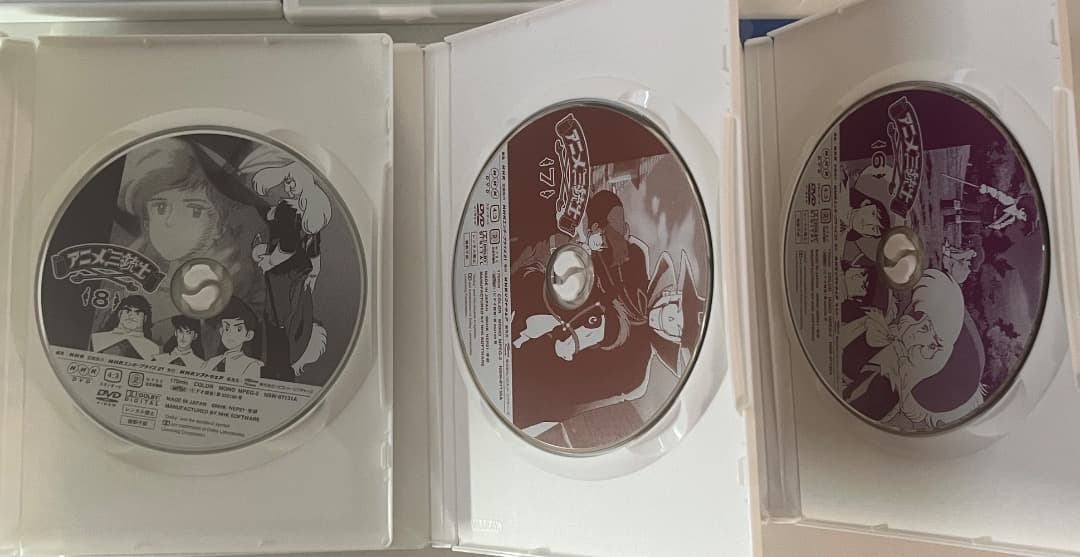 アニメ三銃士DVD BOX2　状態良好