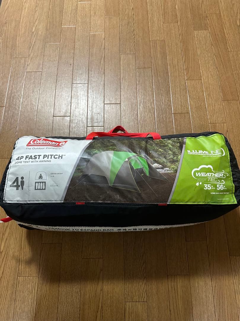 Coleman 4P FAST PITCH テント