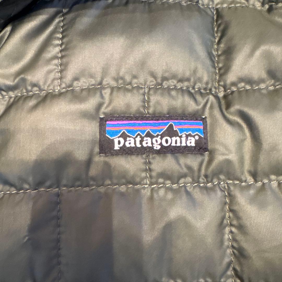patagonia M ダウンベスト ダークグリーン