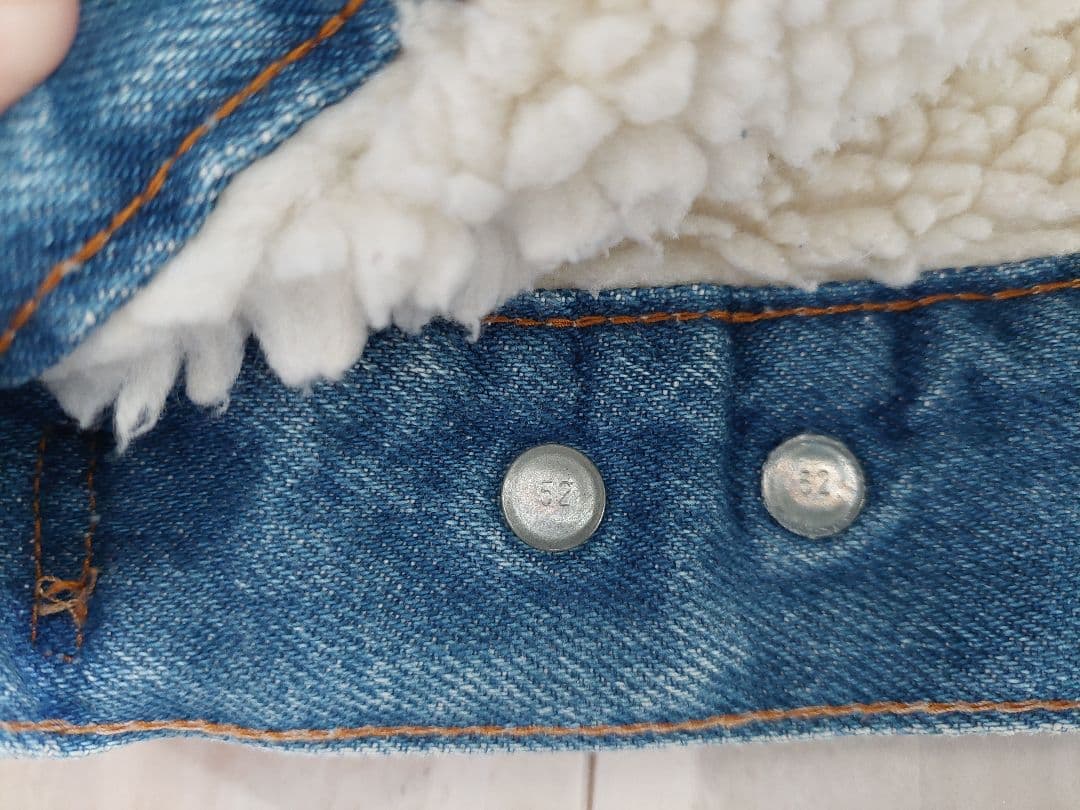 70's Levi's 70605 リーバイス ボアジャケット USA 刻印52