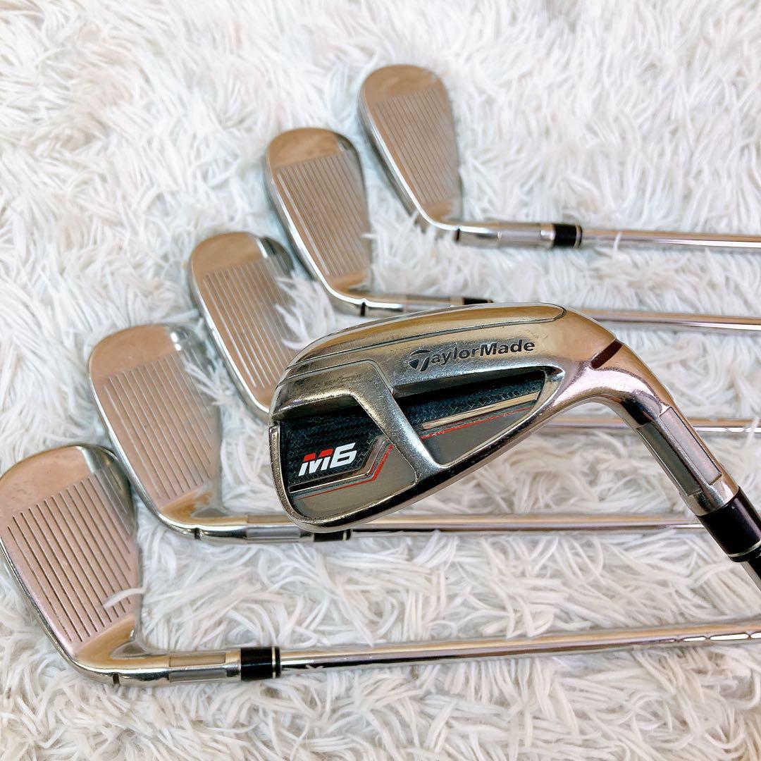 Taylormade テーラーメイド　M6 アイアン　6本セット