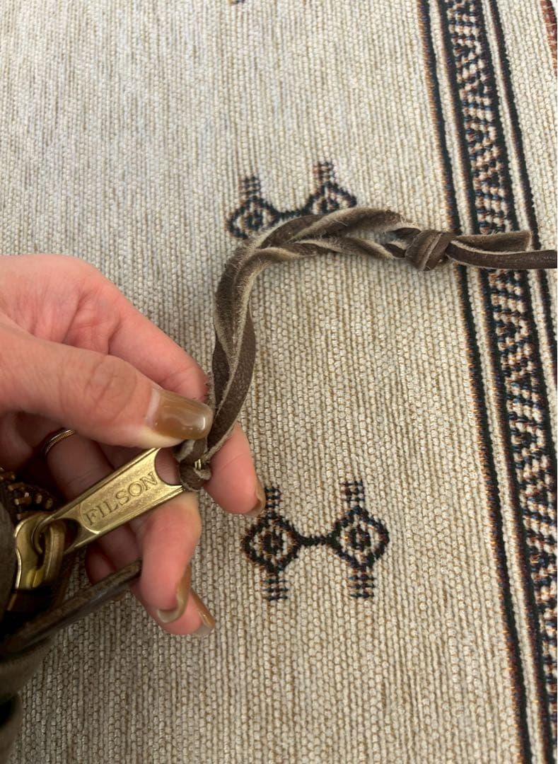 フィルソン FILSON キャンバス トートバッグ ウィズ ジッパー