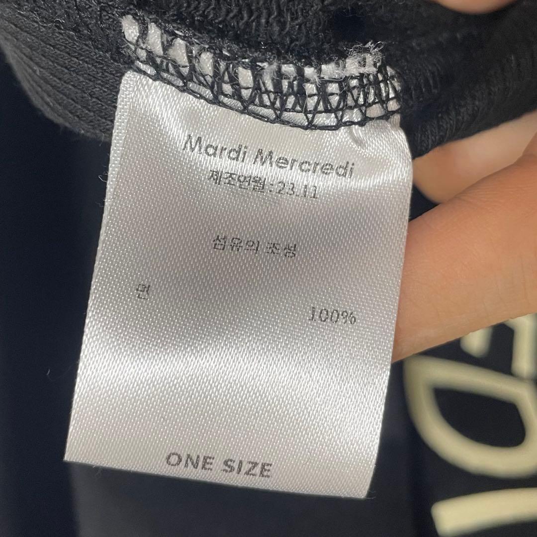トップス Mardi Mercredi HOODY MARCHE EMBLEM
