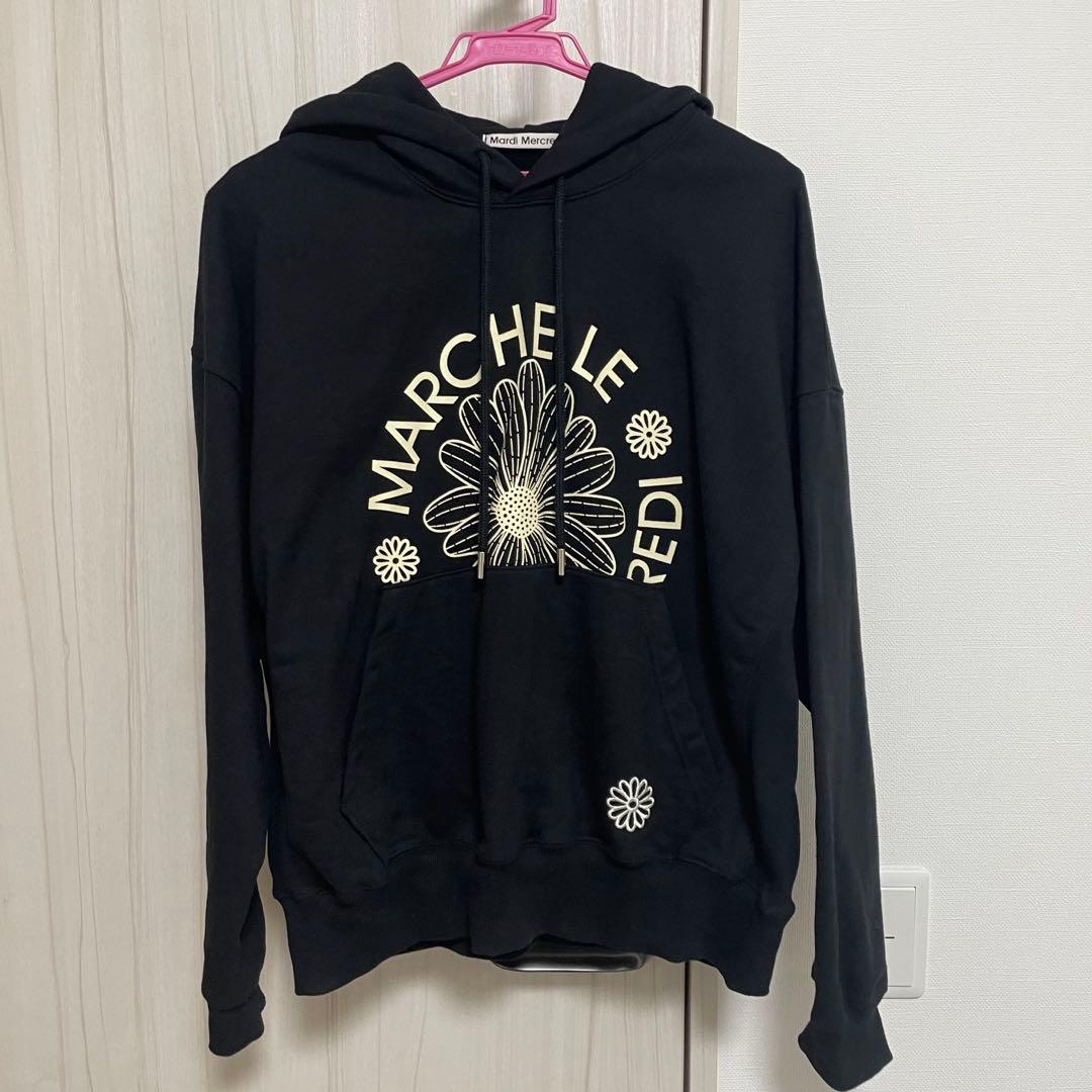 トップス Mardi Mercredi HOODY MARCHE EMBLEM