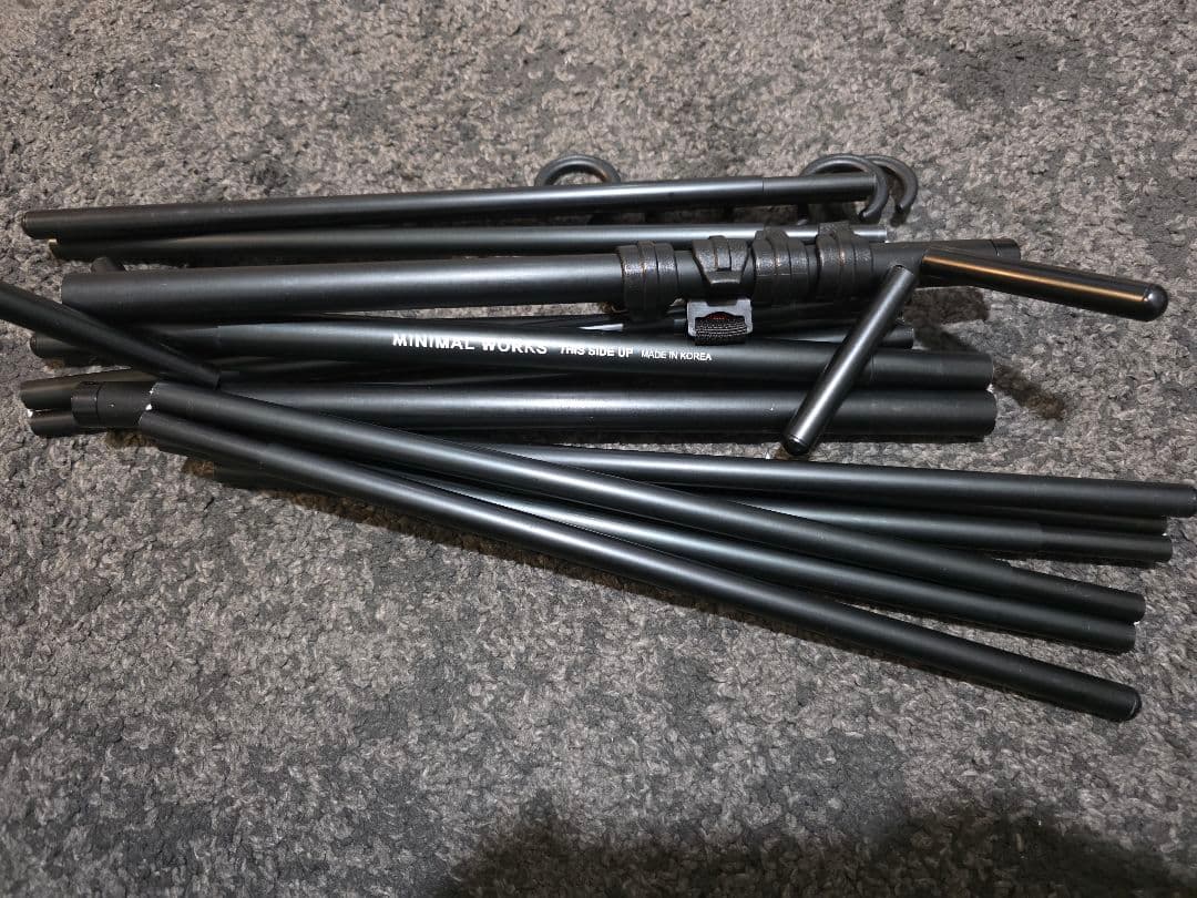 MINIMAL WORKS Indian Hanger Lサイズ フック8個付き