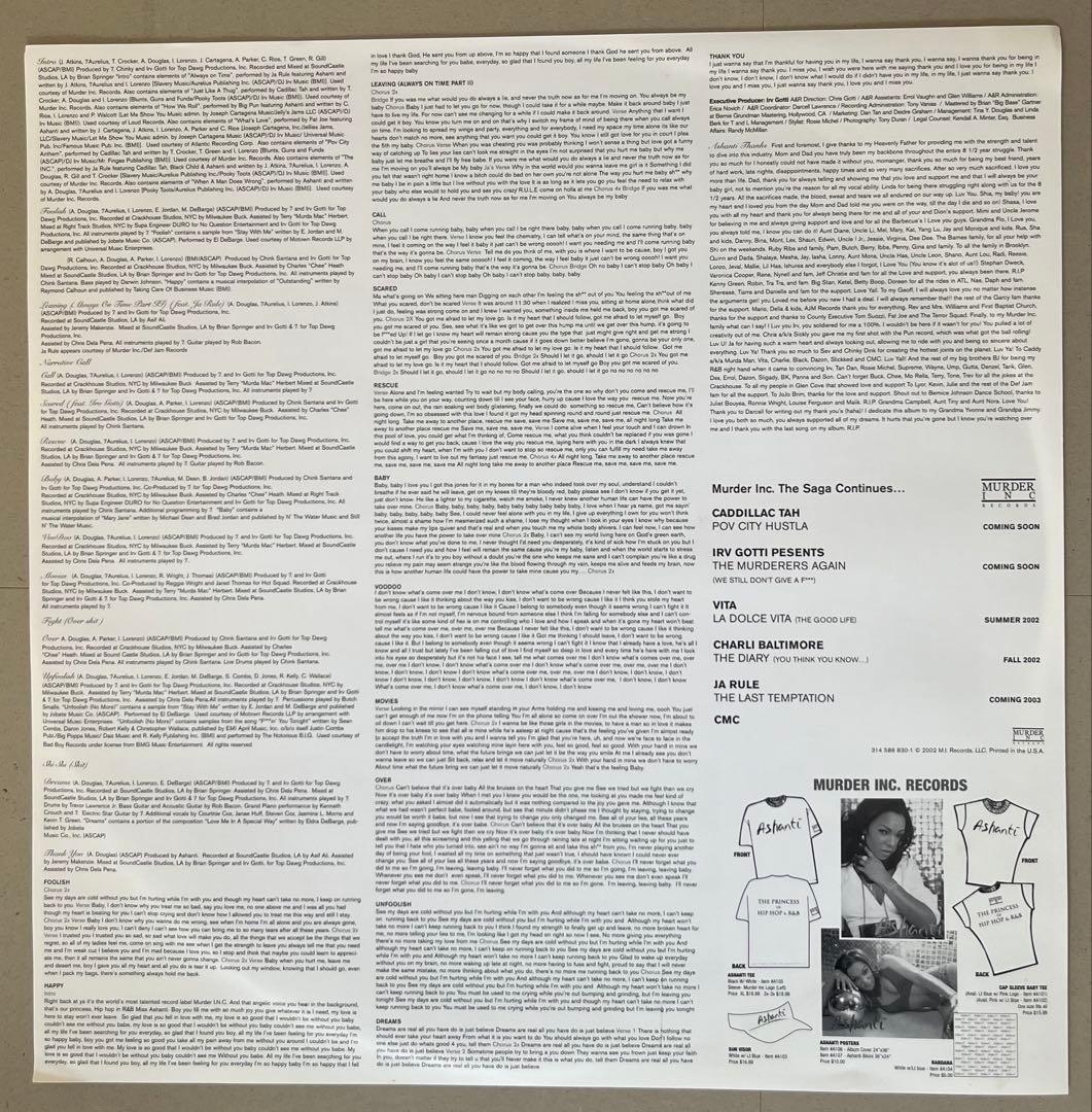 新品未使用！Ashanti レコード2LP