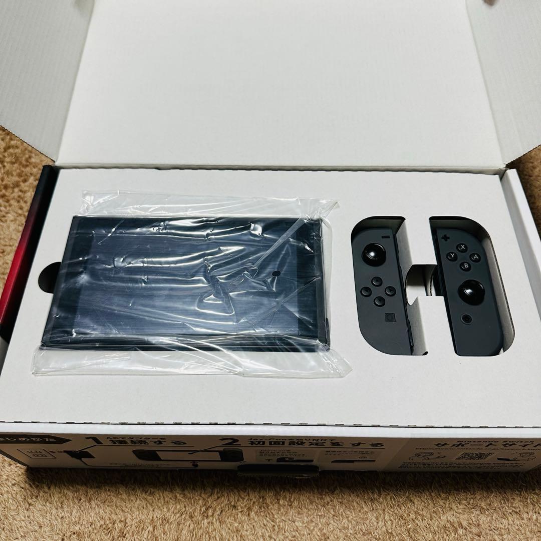 Nintendo Switch グレー 本体 箱付き