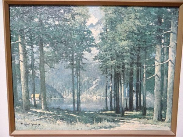 ビンテージ Robert Wood ロバートウッド 複製画 レトロ 昭和 当時物