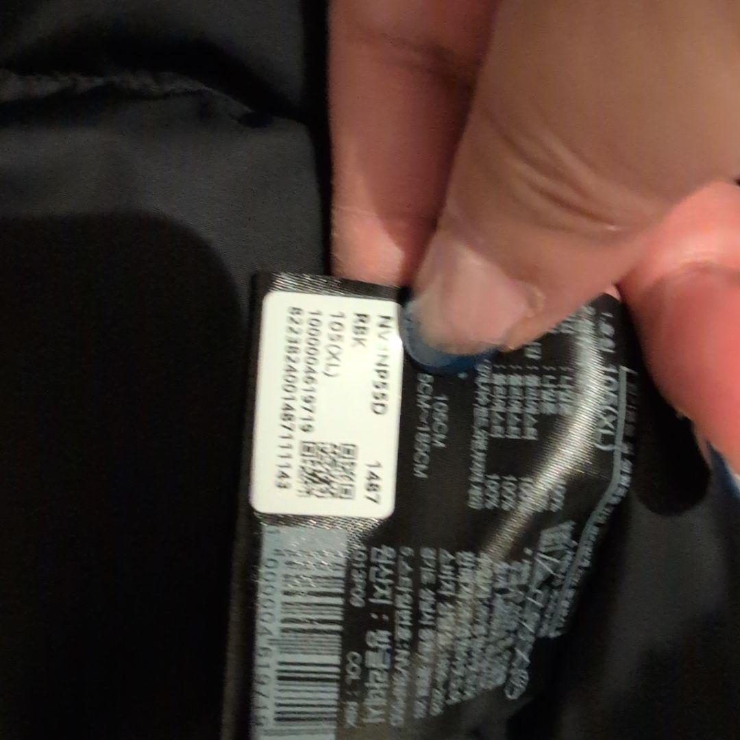 新品未使用美品☆彡THE NORTH FACE ブラック ダウンベストXL105