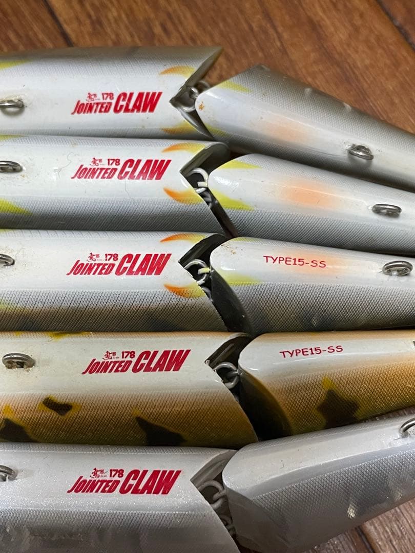 ガンクラフト　ジョインテッドクロー178 5個セット美品　極上カラー