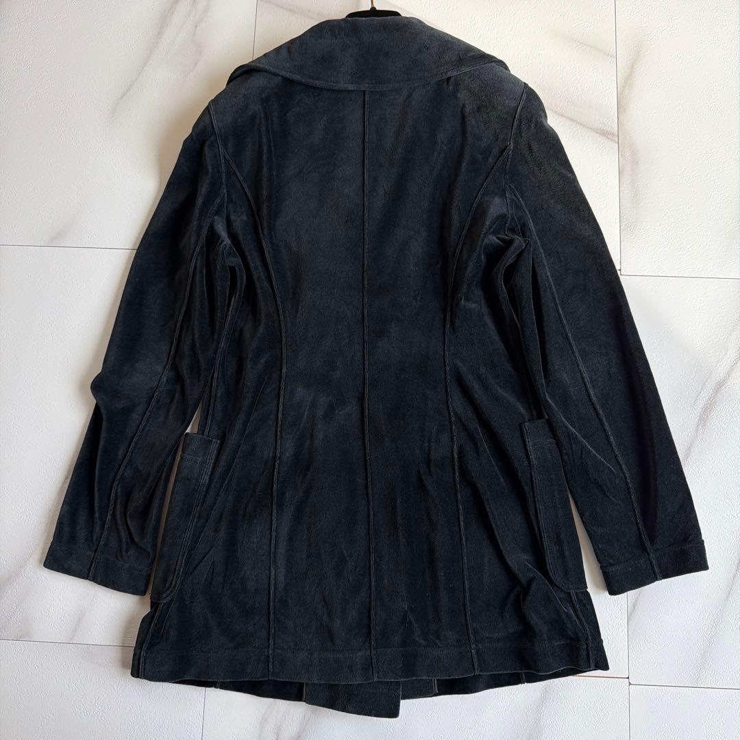 希少 美品 Christian Dior SPORTS ベロア ダブル コート
