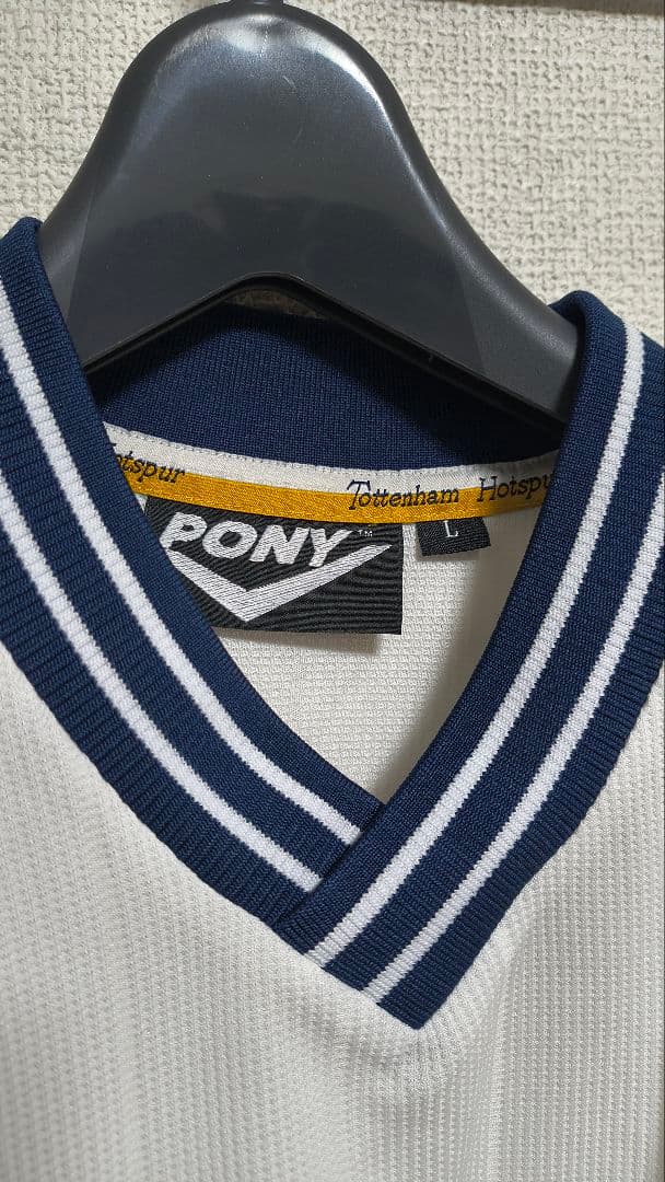 【古着】PONY Tottenham  L/S Shirt1997/99