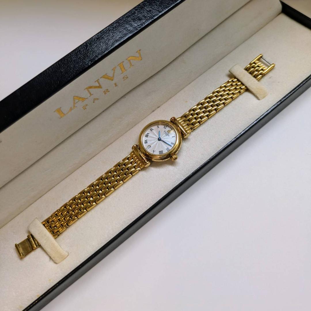 LANVIN ランバン時計　ヴィンテージ