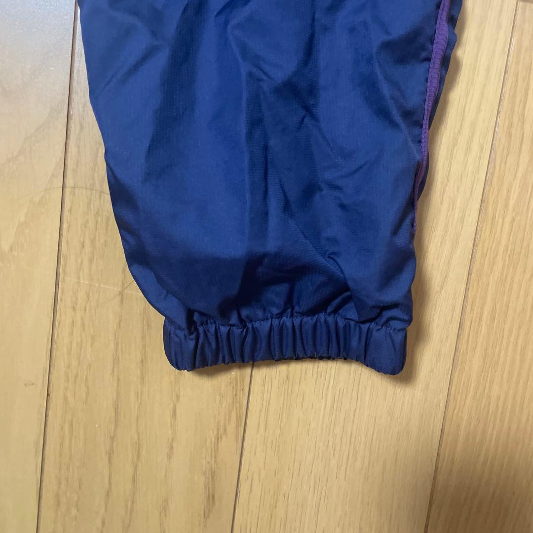 ballaholicnylon pants サイズS ネイビーにパープルライン