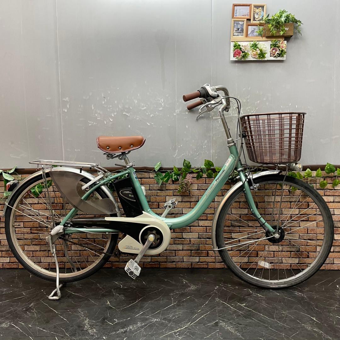【9】電動自転車 パナソニック vivi LightU グリーン 24インチ