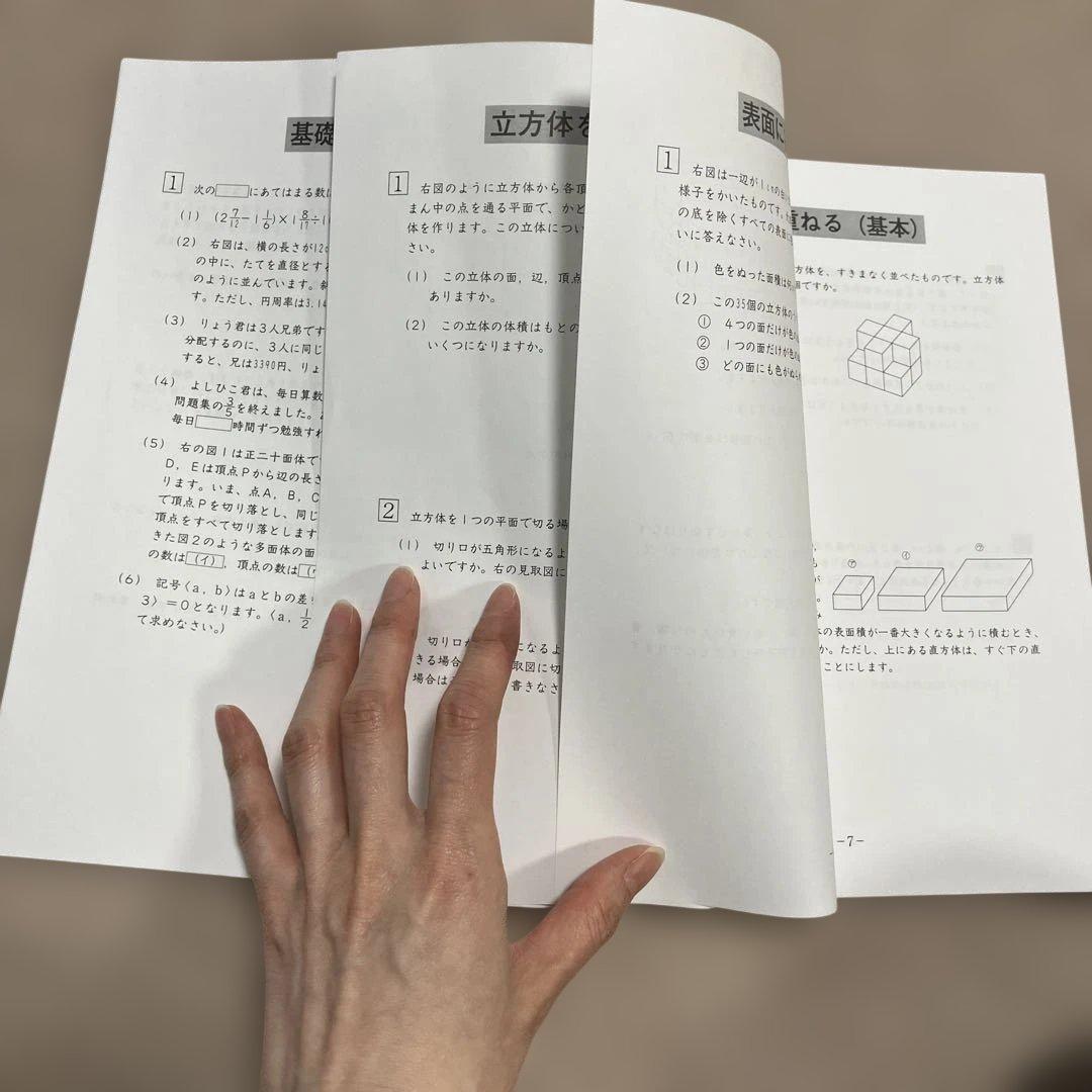 小学6年生 Daily SapiX 算数 教材