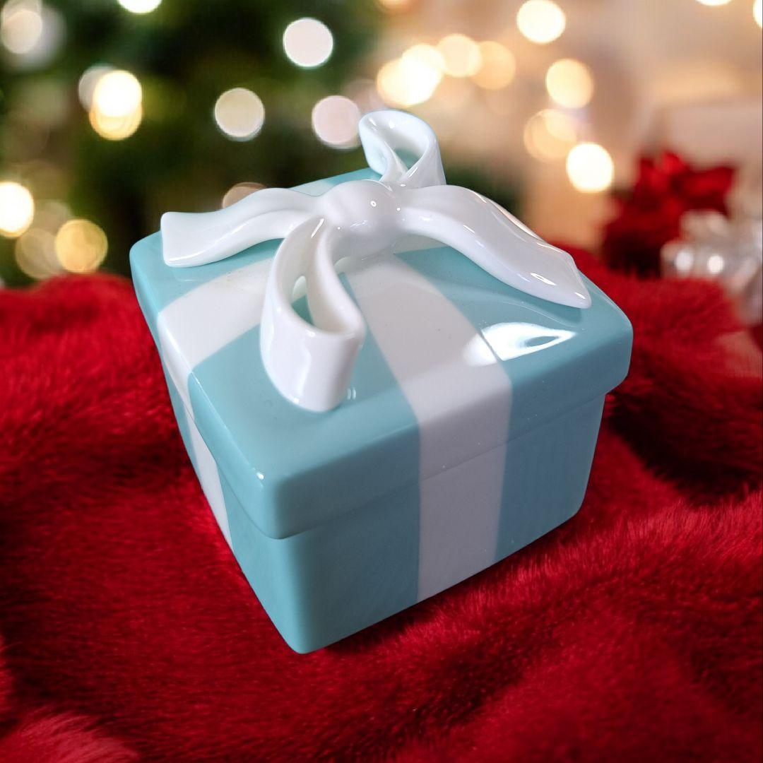 Tiffany＆Co ティファニー ミニブルーボウBOX 　ジュエリーBOX