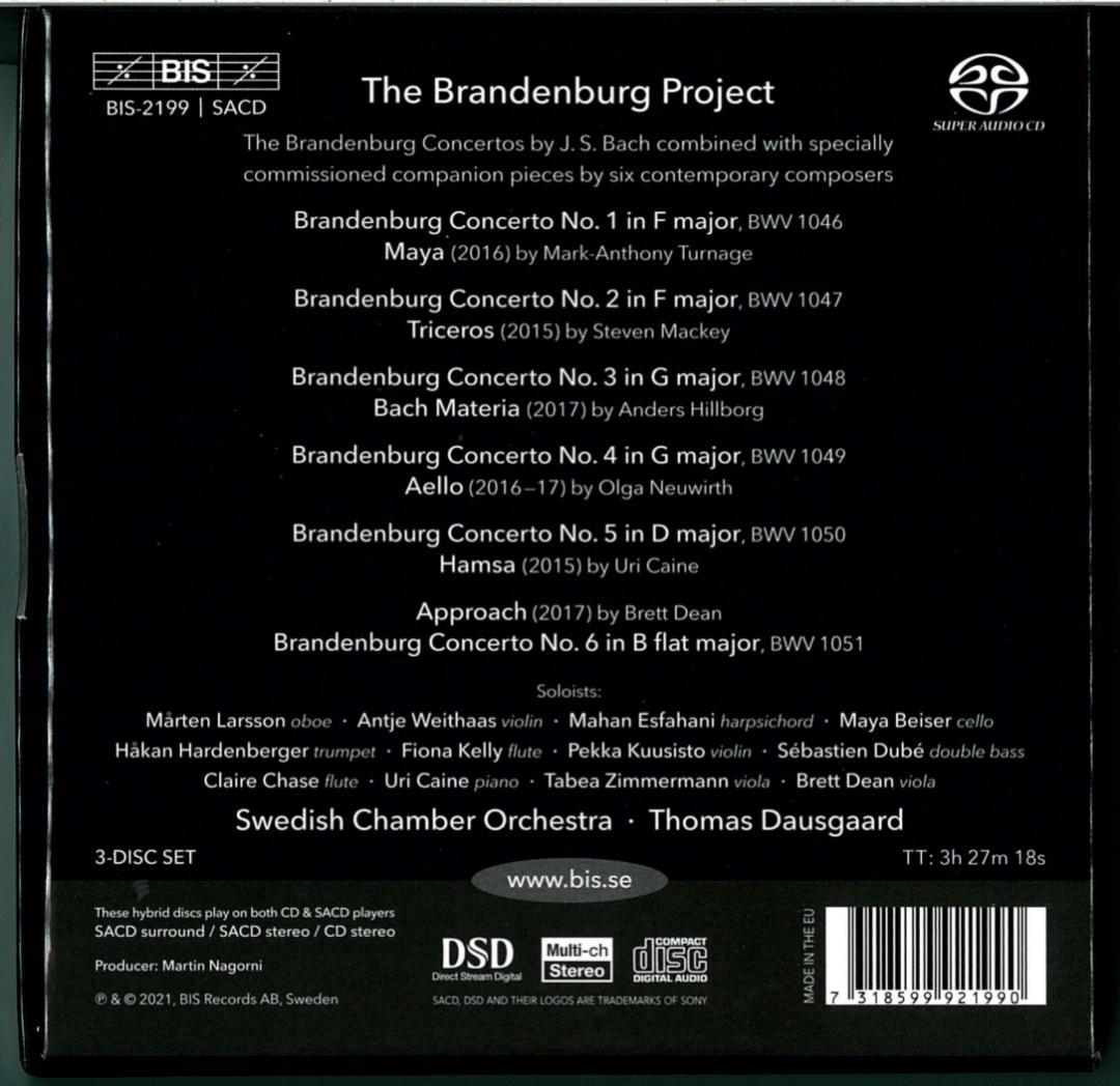 【SACD】 トーマス・ダウスゴー：ザ・ブランデンブルク・プロジェクト